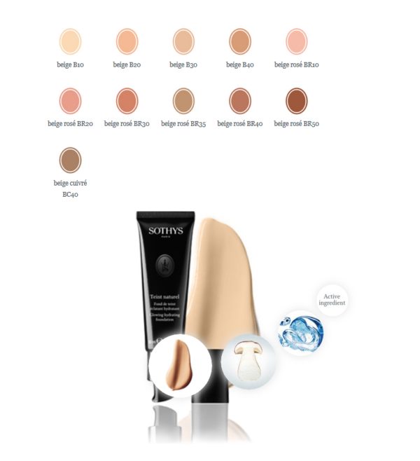 Sothys Maquillage-Teint naturel- fond de teint éclatant hydratant SOTHYS®